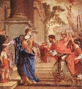 LA HIRE, Laurent de Cornelia Refusses the Crown of the Ptolomai sg oil painting picture wholesale